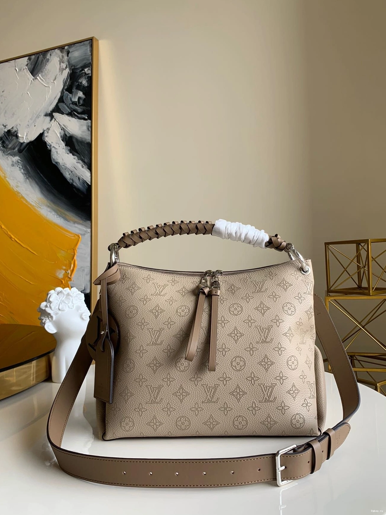 LOUIS VUITTON HOBO BEAUBOURG MM 0813